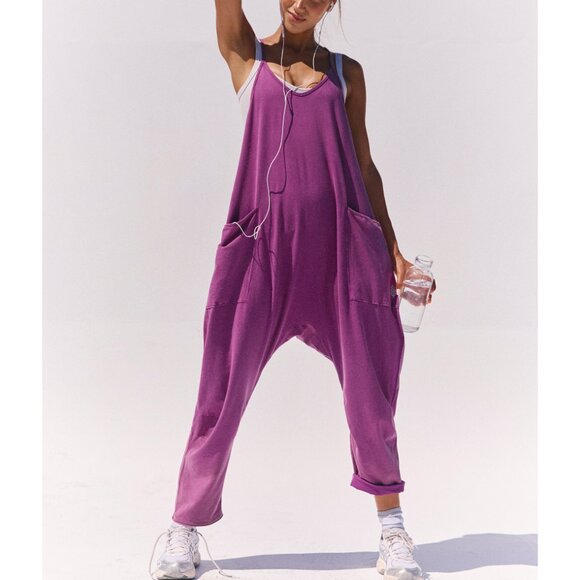 🆕 FP MOVEMENT Hot Shot Onesie / Deep Mulberry - Picture 1 of 11